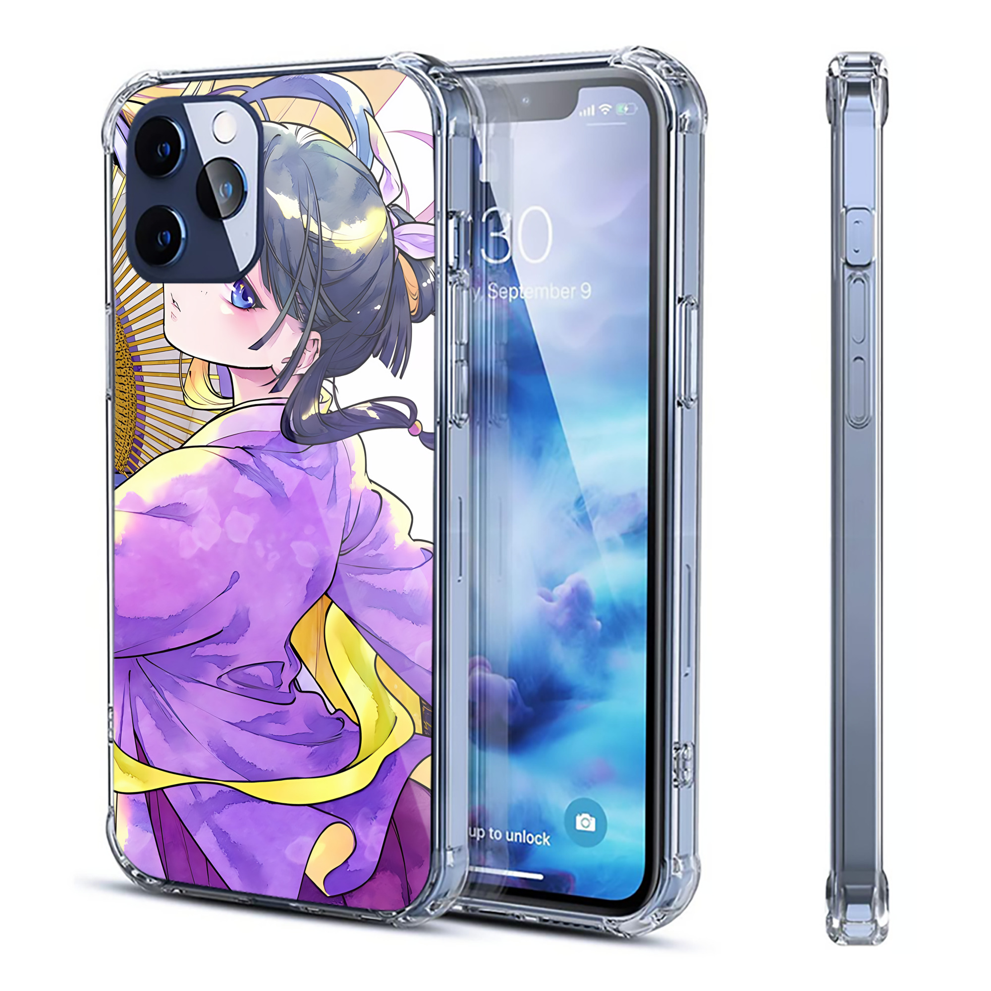 （画像用） 薬屋のひとりごと The Apothecary Diaries 【iPhone 12シリーズ対応】透明スマホケース（クリアソフトケース）